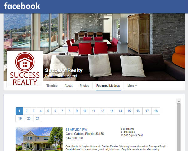 idx facebook app