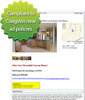 craigslist real estate ad