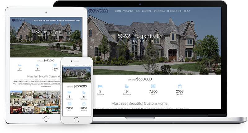 property website design