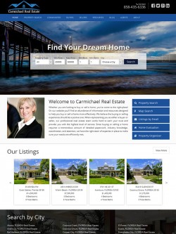 Semi Custom Real Estate Website - Design 4