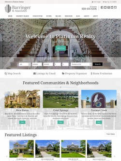 Semi Custom Real Estate Website - Design 5