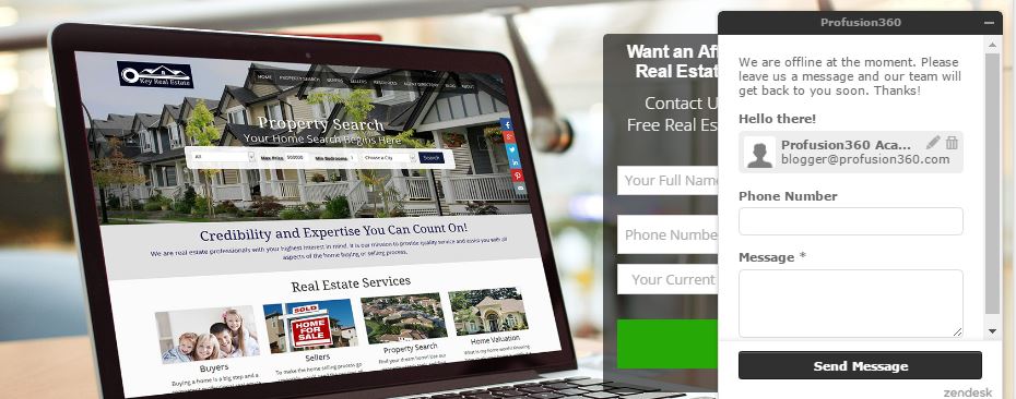 Embed Live Chat on Your Real Estate Website