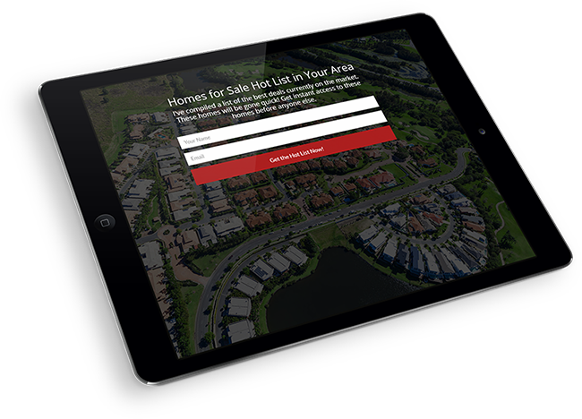 landing page ipad