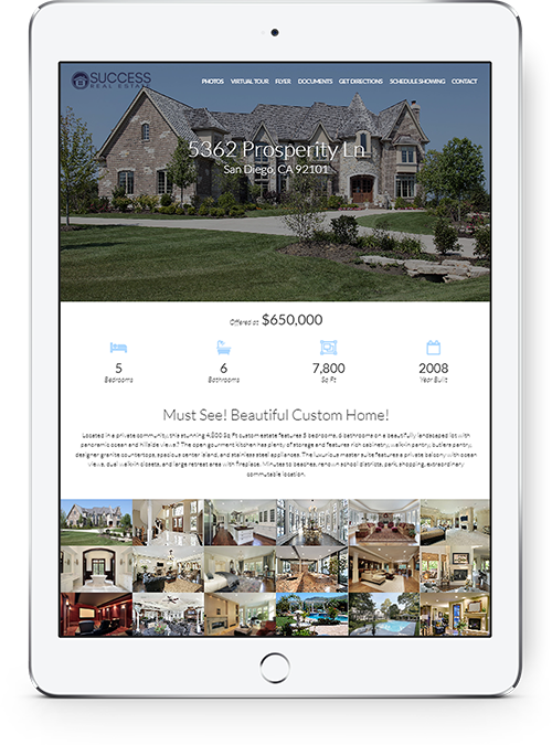 property website ipad