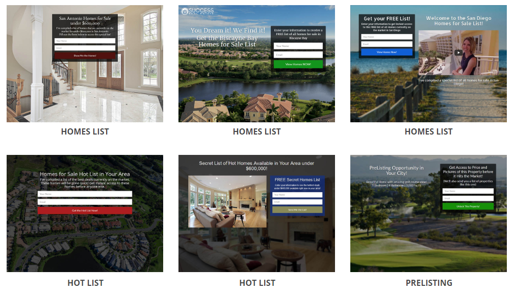 Generate Leads with Real Estate Landing Page